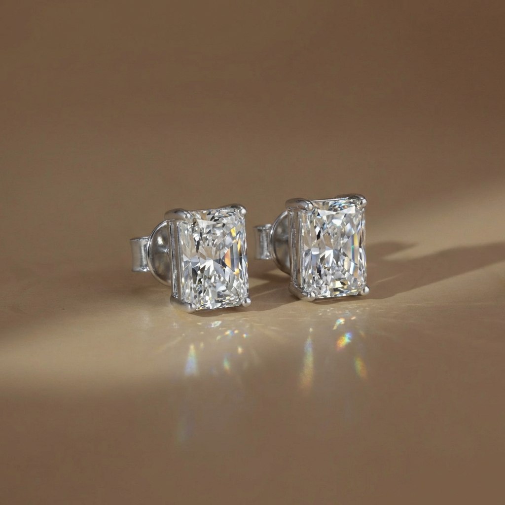 ZAINA™ Radiant Stud Earrings