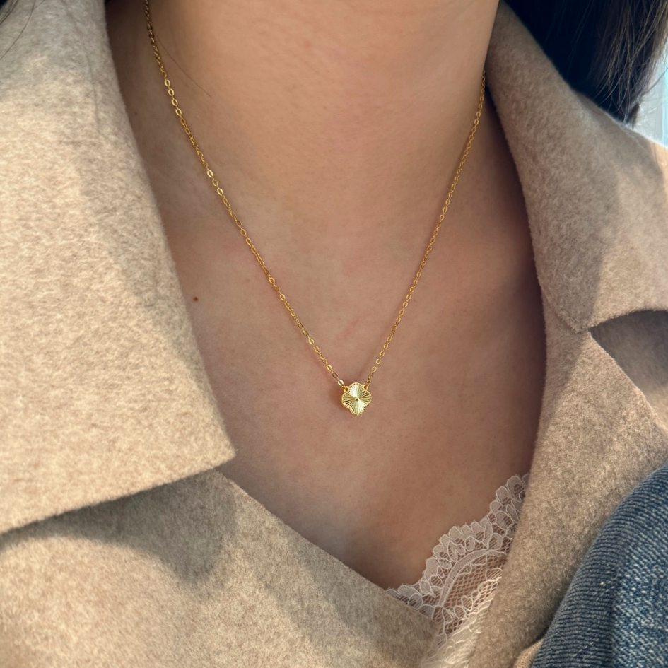 ZAINA™ Gold Leaf Sterling Silver Bracelet 💛