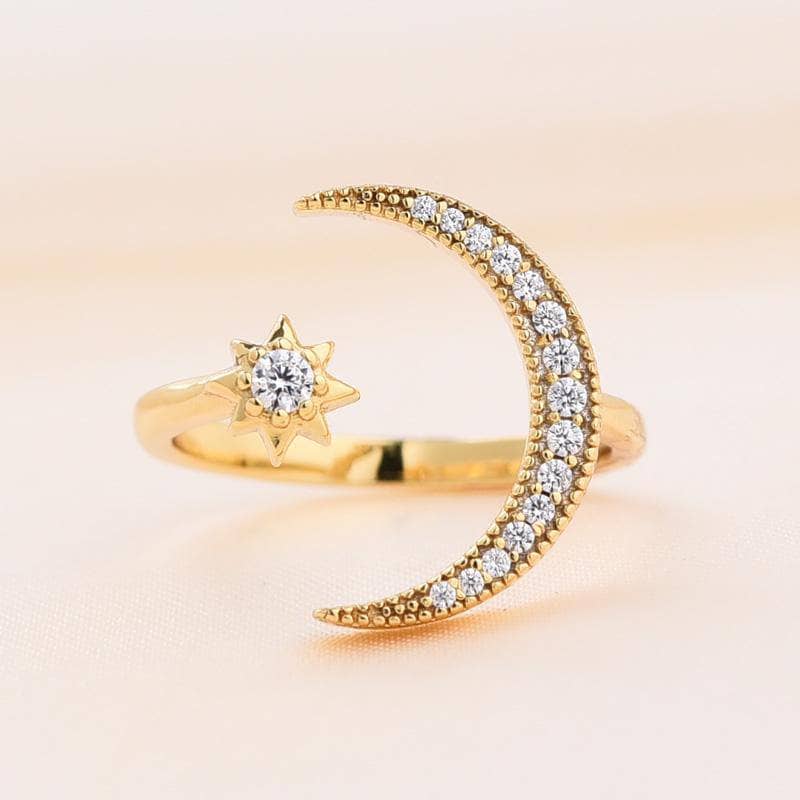 ZAINA JEWEL™ Hilal Star Ring 🌙